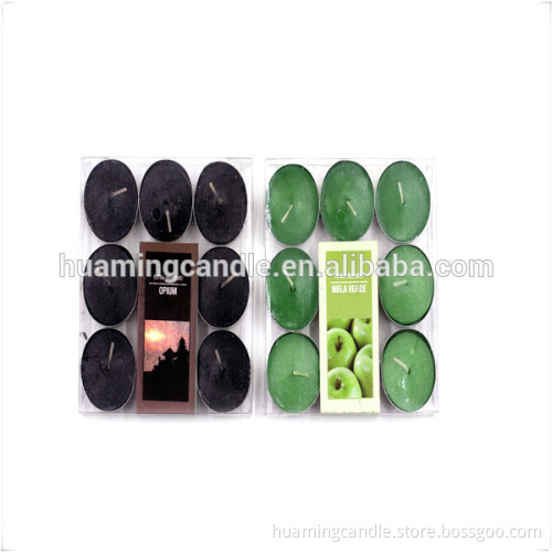 Multi-Colored Color tealight candle